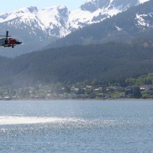 Betty Joe participating in SAR Demo at the Juneau Maritime Festiival