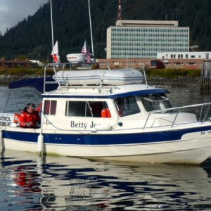 Betty Joe maneuvering in Gastineau Channel