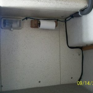 V Berth Port Side looking aft