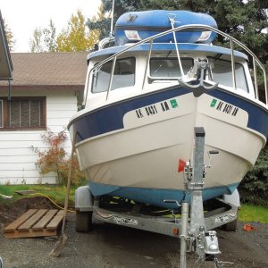 If I get the cash a boatport (AKA carport) will go up next year.