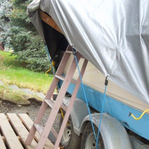 Media 'Boat access.' in album 'Expanded and widened the boat pad in September.'