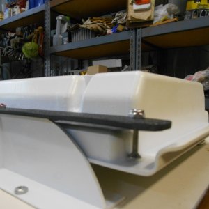 Media 'Closed and locked.  It took me about an hour to do both drawers.' in album 'The drawer is the common plastic RV one that I see on many boats.  Easy to mount, works great, but no latch. I got tired of my bungy cord stop gap method.  Here, you push down the latch with your thumb as you pull out the drawer.  It latches when you return the drawer.'