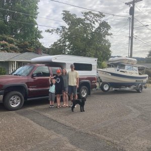 Off to the San Juan's from Newberg Oregon