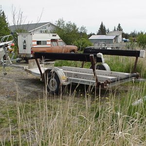 Old Trailer-It served us well; time to retire but sold it for $400.