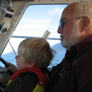 Grandson Brodie & Grandpa Jack
