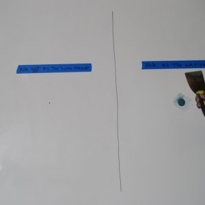 FIll the holes with duraglas