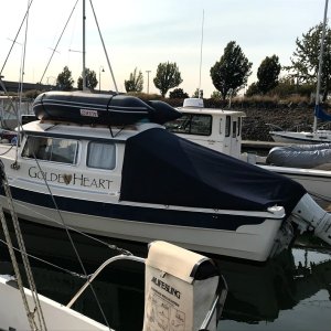 Mooring Cover by Oyster Creek Canvas, Bellingham