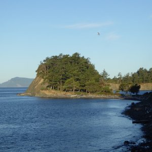 View from other side of the trail