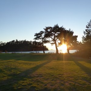 Sunset Friday night
