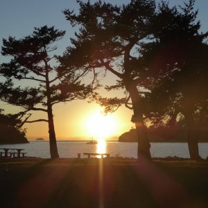 Sunset Friday night