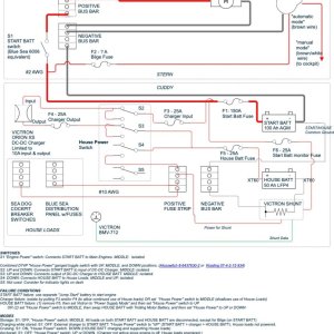 Schematic for proposed addition of a LHP House Battery