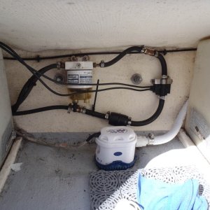 Best place I could find to install the Garmin Fuel Flow Sensor