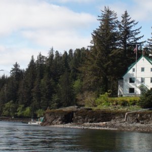 NOAA fish research center in Little Port Walters where we enjoyed a good tour