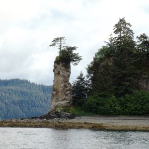 Media 'The face on Chimney Rock, Port Fredrick near Hoonah' in album 'image'