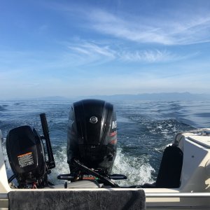 Flat calm on Georgia Strait