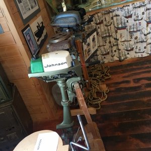 Some old outboards
