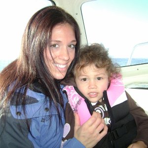 Daughter-in-law, Melissa & Nevaeh
