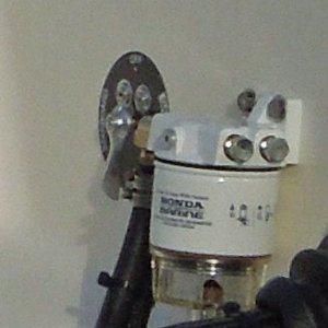 Fuel selector valve.