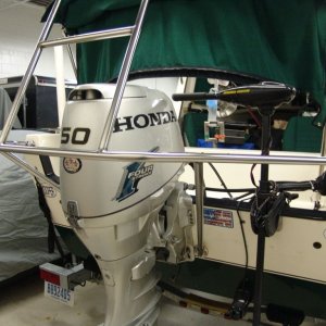 Can also double as an engine guard.