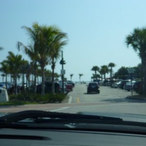 Beautiful beach front promenade in Vero Beach Florida