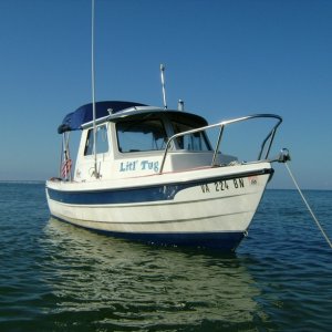 Proudly at anchor