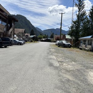 Zeballos town