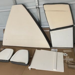 INTERIOR - V-Berth cushions