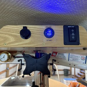 Helm overhead shelf