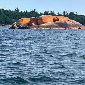 Office building sized rock
