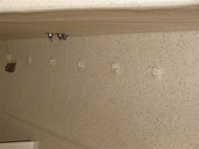 014 14
More 5200 lumps after tapping with hammer and piece of pipe.  Starboard side of berth.
