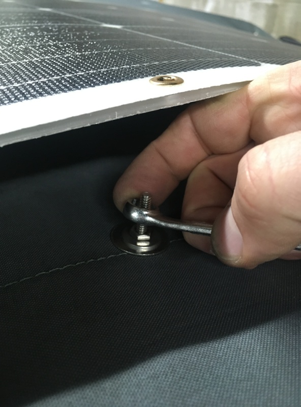 06 a large, smaller washer and nut