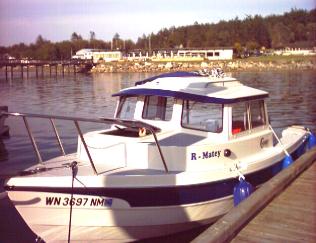 1 May 2004 Lopez Island
   There's our baby!