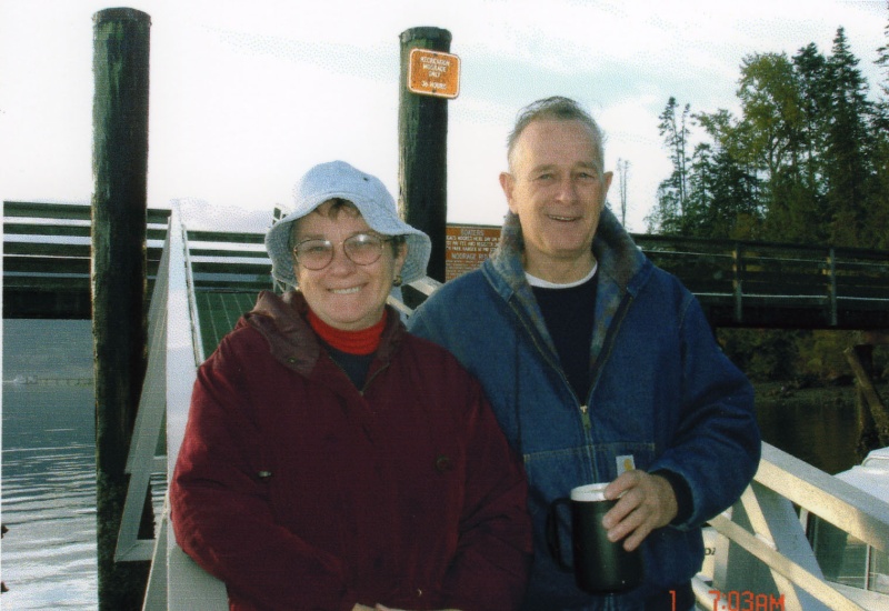1 Oct 2005 Sequim:  Ruth & Joe.