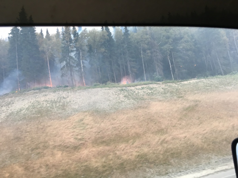 #1 Sterling Hwy at Jean lake late last July/Aug, the day before it jumped the Hwy.