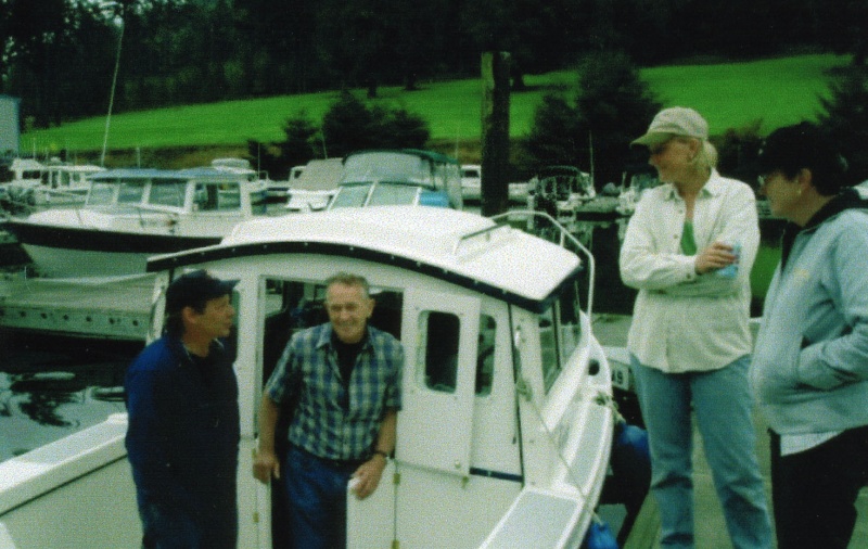 15 July 2005 Jeff & Diane (Immacu-Nada) with Joe & Ruth (R-Matey).Photo courtesy of Robbi (C-Run).
