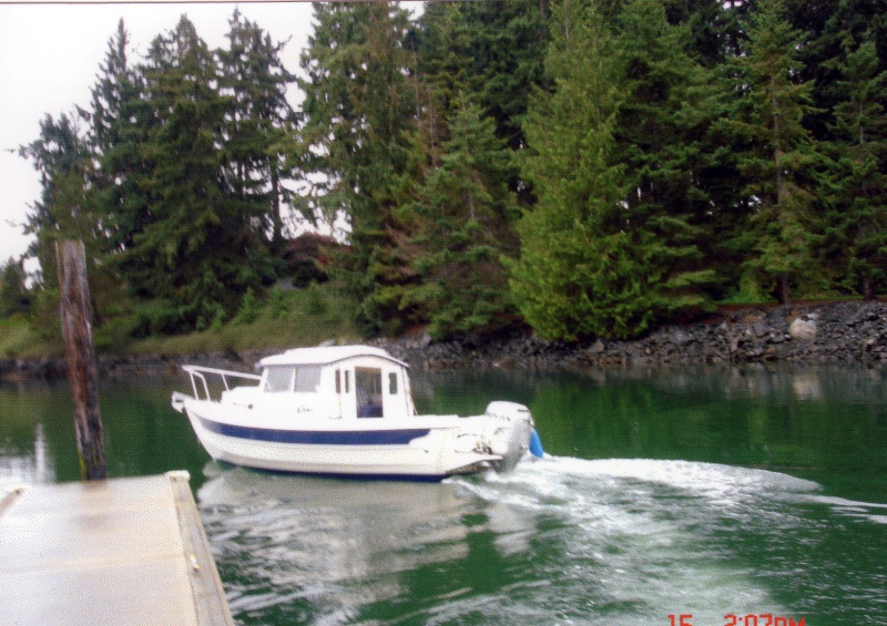 15 July 2005: R-Matey at Blakely Island.