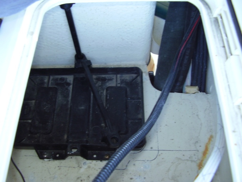 #2 The fore battery holder in place
