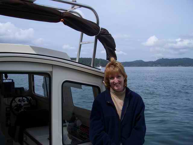 20050507b 1st San Juan trip C-Dory Lopez Island gathering