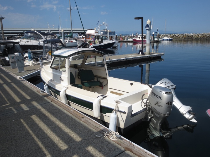 2014-08-02 Angler 16 at Edmonds Marina 2