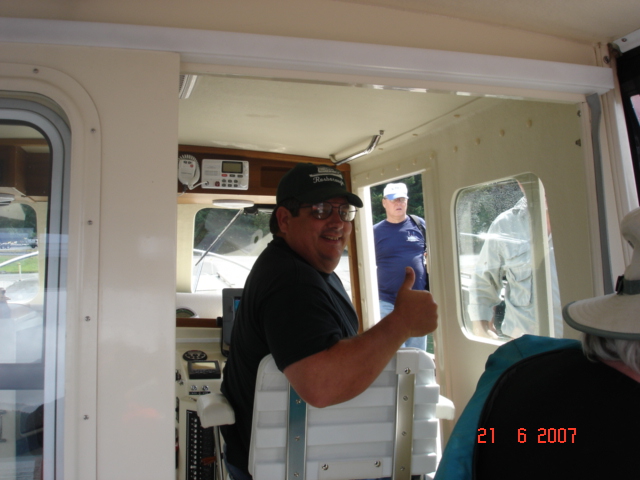 21 August Cornet Bay
  Smiling Byrdman