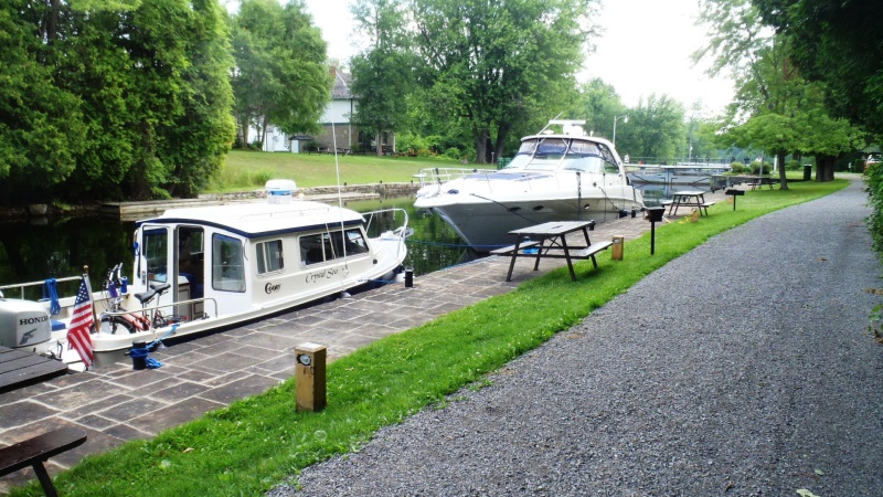 22.) Docked for the night at Poonanalie, lock 32