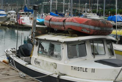 22 foot C-Dory Angler, Harris Harbor Juneau Alaska
The owner of this boat said he had used this boat to fish Halibut commercially