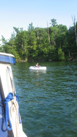24.) Trying the new Sea Eagle 8 for the first time