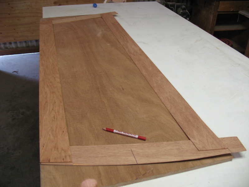 3/4" marine ply - 1st layer