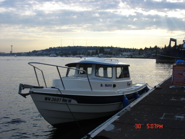 30 Sept Seattle trip
At Ivar's dock 
late afternoon