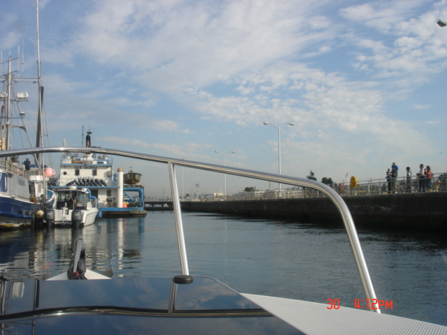 30 Sept Seattle trip
Entering locks from the 
saltwater side