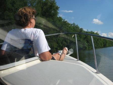 4 First mate taking a break