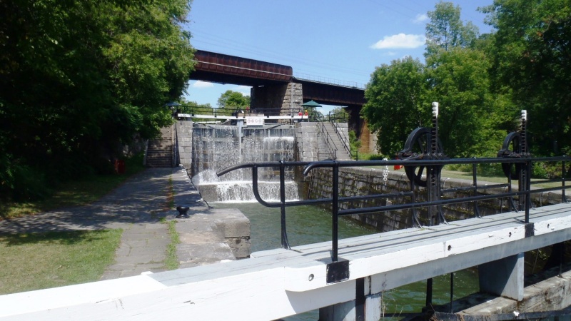 4.) Lock 49,  beginning of a flight of 3