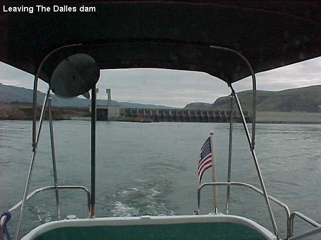 43 Leaving The Dalles Dam