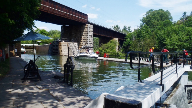 5.) Delayed on the first lock which needed repaired